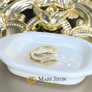 Anillo Dorado Doble