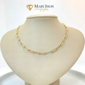 Choker Elos Cuadrados 40 CM