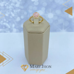 ANILLO LUJO ROSA