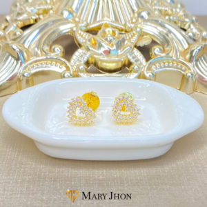 Aro Corazon Cristal