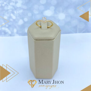 ANILLO CORONA ZIRCONIAS CRISTAL