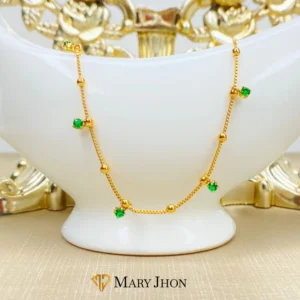 Pulsera Brillante Esmeralda