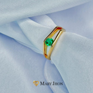 Anillo Brillo Esmeralda