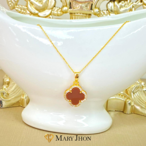 Cadena Trébol Marrón
