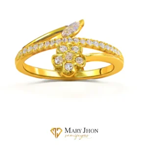 Anillo Flor Tachonado