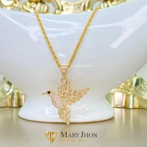 Cadena Cordón Con Zirconias